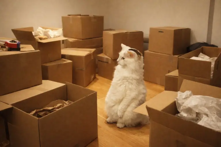 Cat in House Move | Manchester Removals & Storage